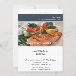 INVITATION À L'ATELIER PHOTO TENDANCE CHIC MODERNE