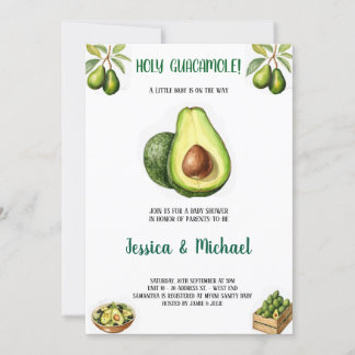 invitation à l'avocat babyshower