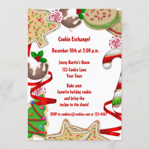 Invitation à l'échange frontalier de Cookie Holida