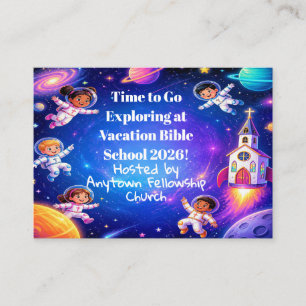 Invitation à l'école biblique de vacances Explorer