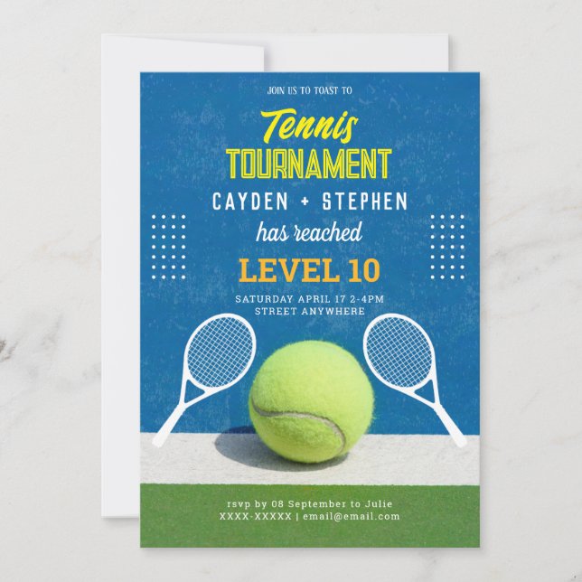 Invitation à l'Engagement Ennis Country Club (Devant)