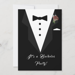 Invitation à l'enterrement de vie de garçon