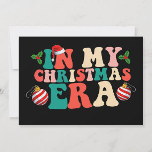 Invitation À l'ère de Noël, période de vacances Super