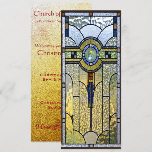 invitation à l'événement de l'église art déco vitr