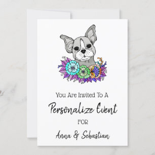*~ Invitation à l'événement du joli Frenchie Boule