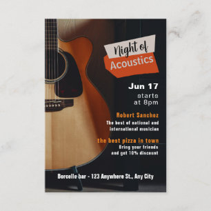 Invitation à l'événement Live Show