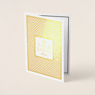 Invitation à l'événement personnalisé Gold Corpora