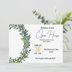 Invitation à l'événement pour open house ou autre