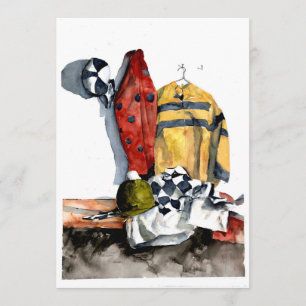 Invitation à l'excitation de la course à cheval.