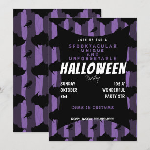 Invitation à l'halloween spople