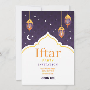 Invitation à l'Iftar de Ramadan