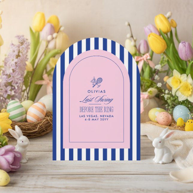 Invitation à l'itinéraire d'enterrement de vie de  (Créateur téléchargé)