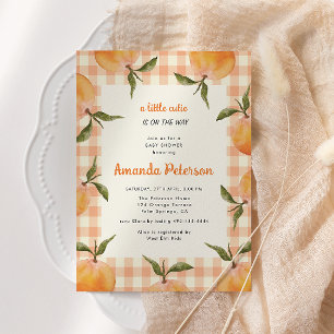Invitation A Little Cutie se trouve sur le Baby shower Way Or