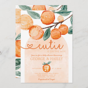 Invitation A Little Cutie se trouve sur le Baby shower Way Or