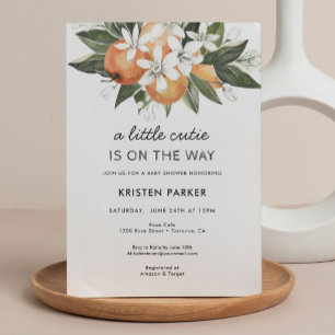 Invitation A Little Cutie se trouve sur le Way Modern Baby sh