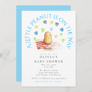 Invitation A Little Peanut is on the Way Baby Shower