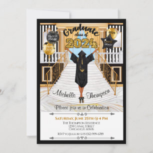 Invitation à l'obtention du diplôme African Americ