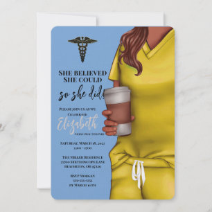 Invitation à l'obtention du diplôme de l'école de 