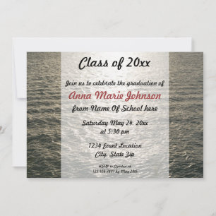 Invitation à l'obtention d'un diplôme de fin d'étu