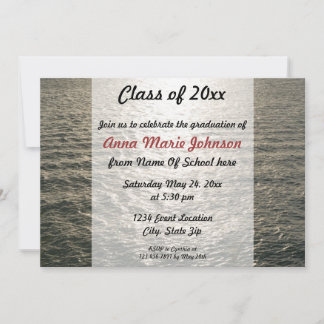 Invitation à l'obtention d'un diplôme de fin d'étu