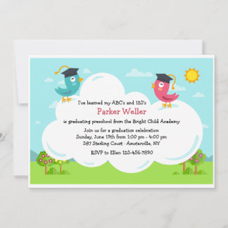 Invitation à l'obtention d'un diplôme de naissance