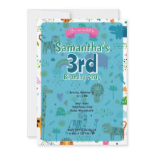 Invitation à l'occasion de l'anniversaire