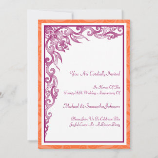 Invitation à l'occasion de l'anniversaire de la fê