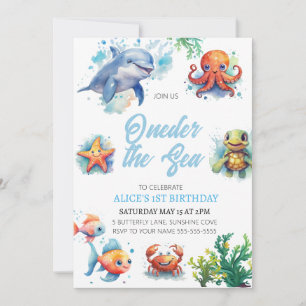 Invitation A L'OEIL De La Mer 1Er Anniversaire Sous La Mer