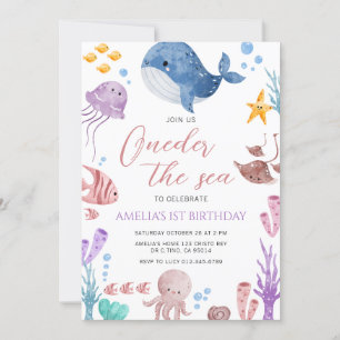 Invitation A L'OEIL De La Mer 1Er Anniversaire Sous La Mer
