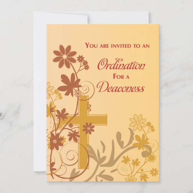 Invitation à l'Ordination des persiennes (Devant)