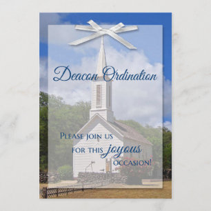 Invitation à l'ordre du diacre