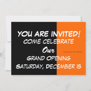 Invitation à l'ouverture de la grande société Blac