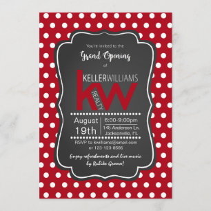 Invitation à l'ouverture d'un grand événement à l'