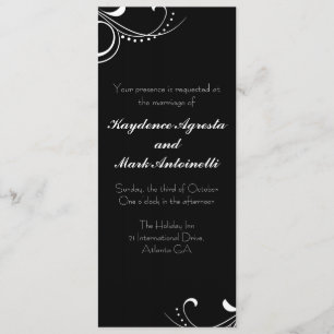 Invitation à mariage personnalisé pour un amour ét