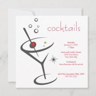 invitation à martini