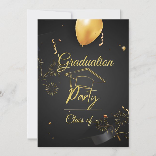 INVITATION A NIGHT TO REMEMBER: SPECTACULAR GRADUATION PARTY (Devant)