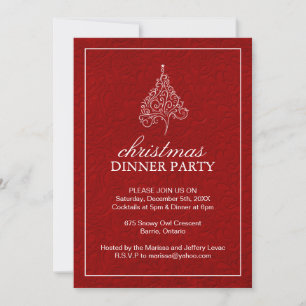 Invitation à Noël classique