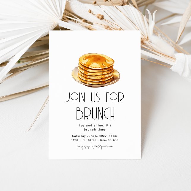 Invitation à notre brunch party (Créateur téléchargé)
