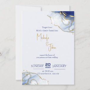 Invitation à notre célébration mariage