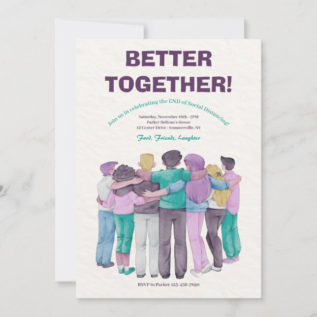 Invitation à nouveau (Devant)