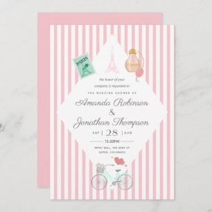Invitation à Paris pour une soirée Wedding shower
