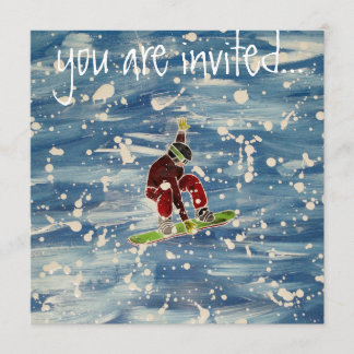Invitation à pratiquer le snowboard