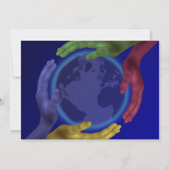 Invitation à quatre mains sur Terre (Devant)