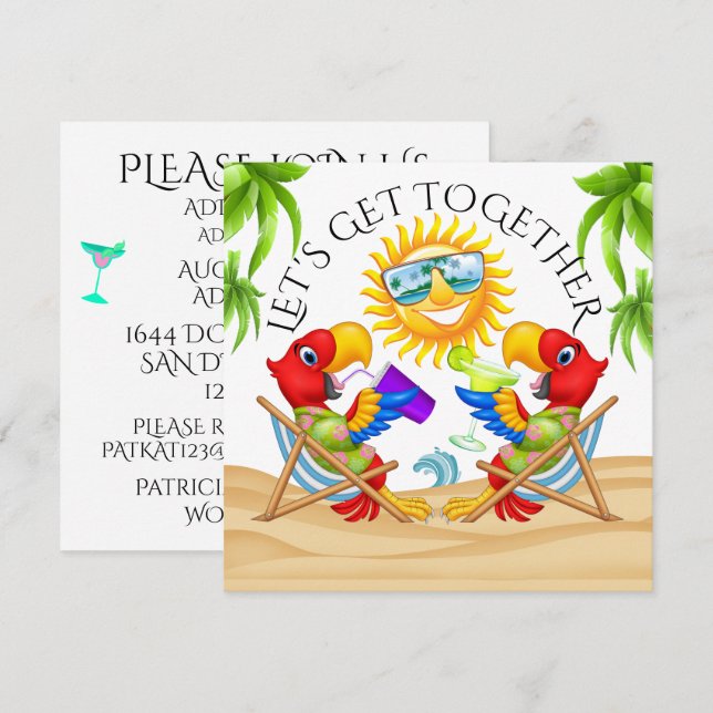 Invitation à rassembler (Devant / Derrière)