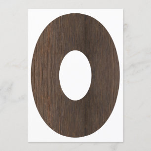 Invitation Ă?re lettre O de bannière d'anniversaire de chaise