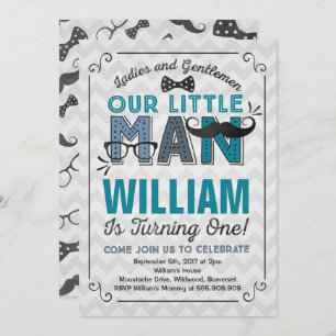 Invitation Ă?re partie de moustache d'invitation