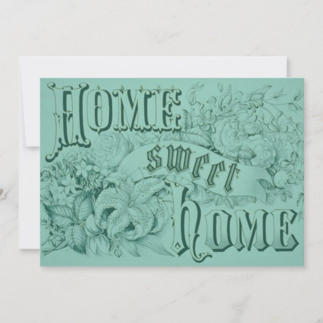 Invitation à réchauffement de la maison bleue (Devant)