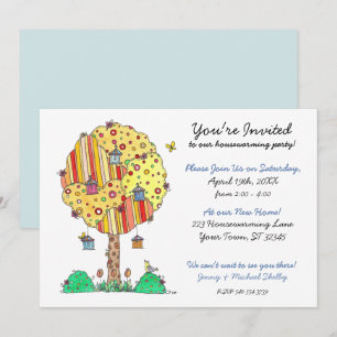 Invitation à réchauffer la maison des oiseaux