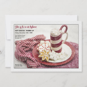 Invitation à réchauffer le cacao chaud
