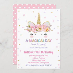 Invitation Ă?res parties scintillantes d'or de filles